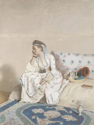 Portrait de Marie Fargues, épouse de l